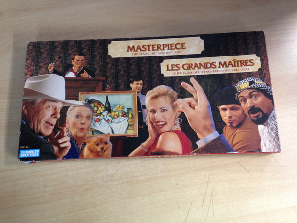 Game Masterpiece The Classic Art Auction Game Vintage Complete