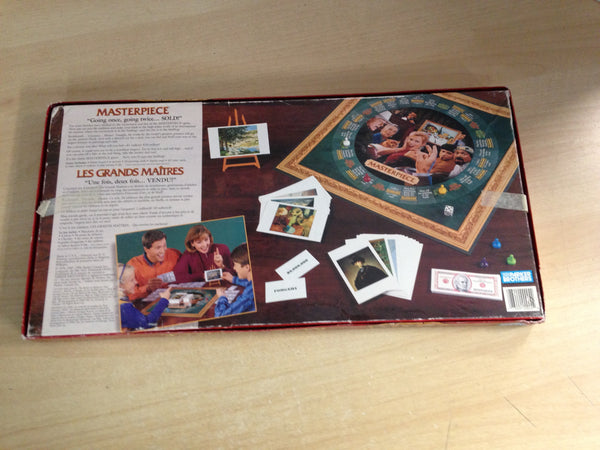 Game Masterpiece The Classic Art Auction Game Vintage Complete