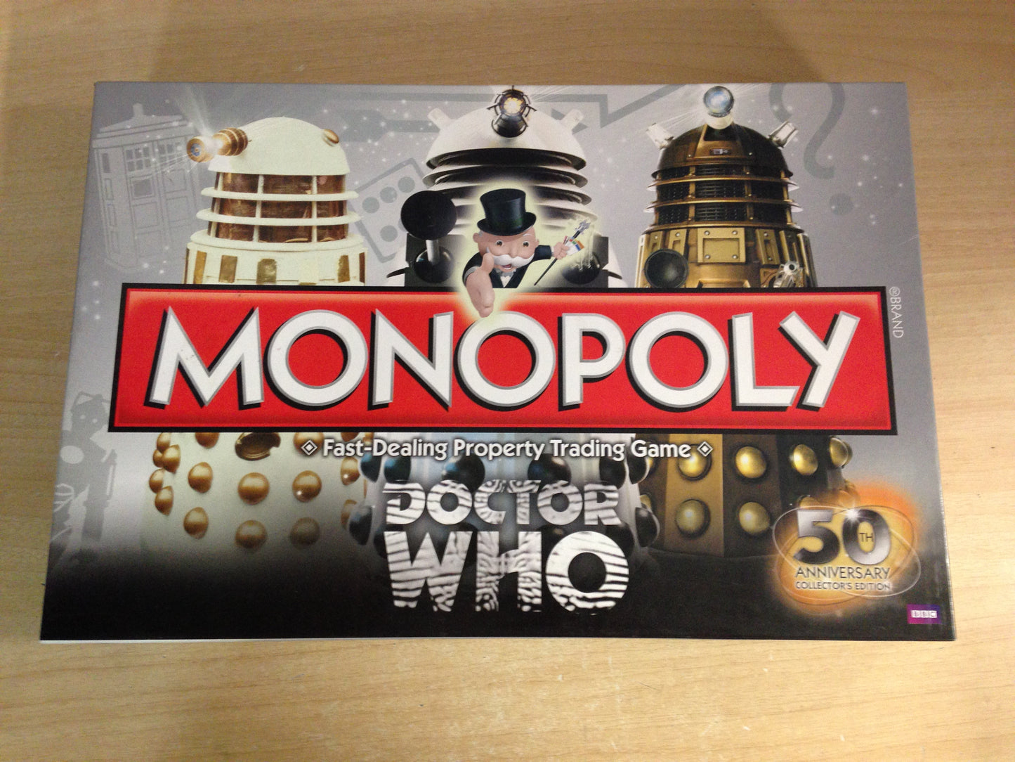 Game Monopoly Dr. Who 50th Anniversary NEW WITHOUT SEAL