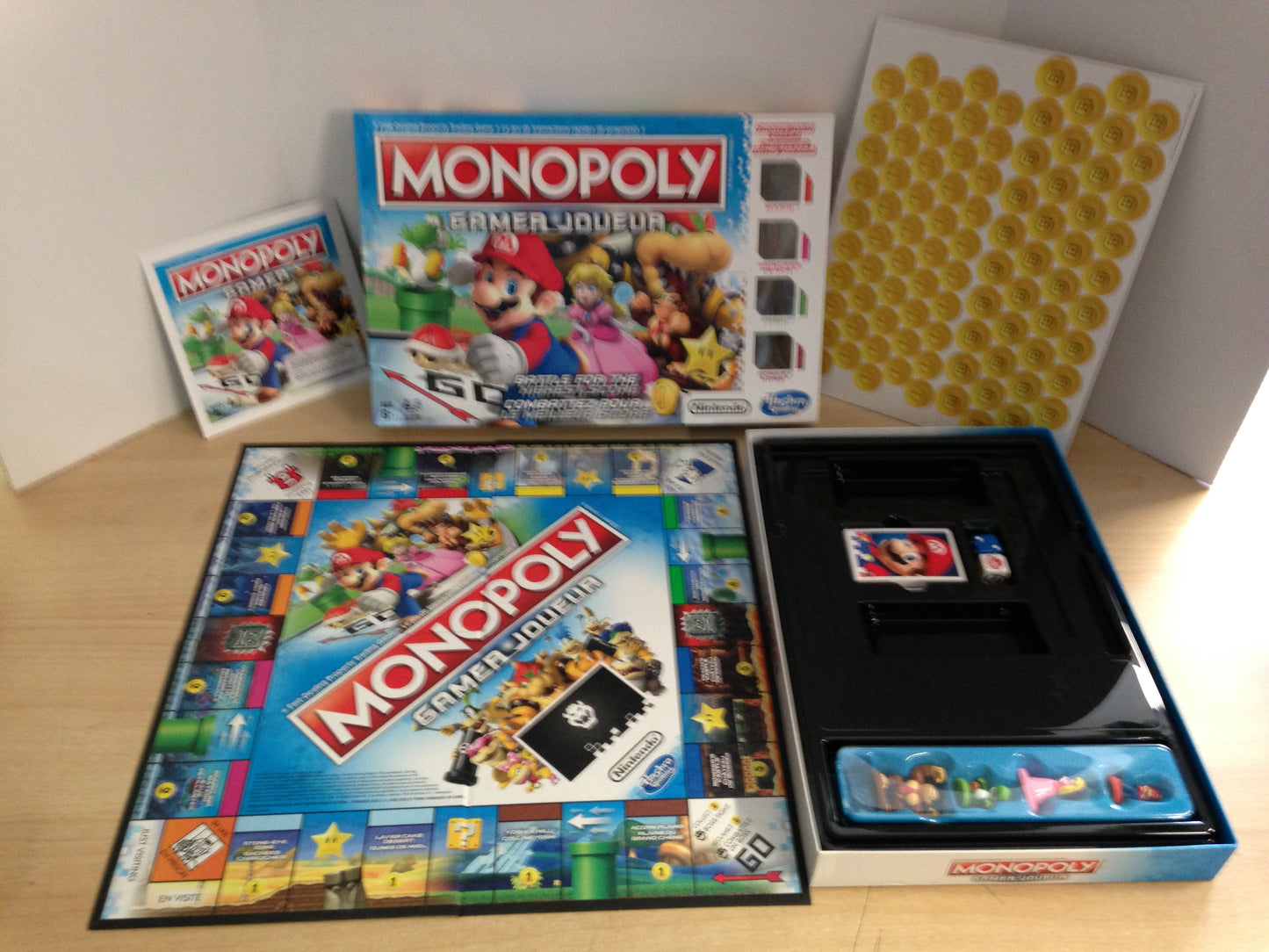 Y Game Monopoly Gamer Nintendo Mario NEW WITHOUT SEAL
