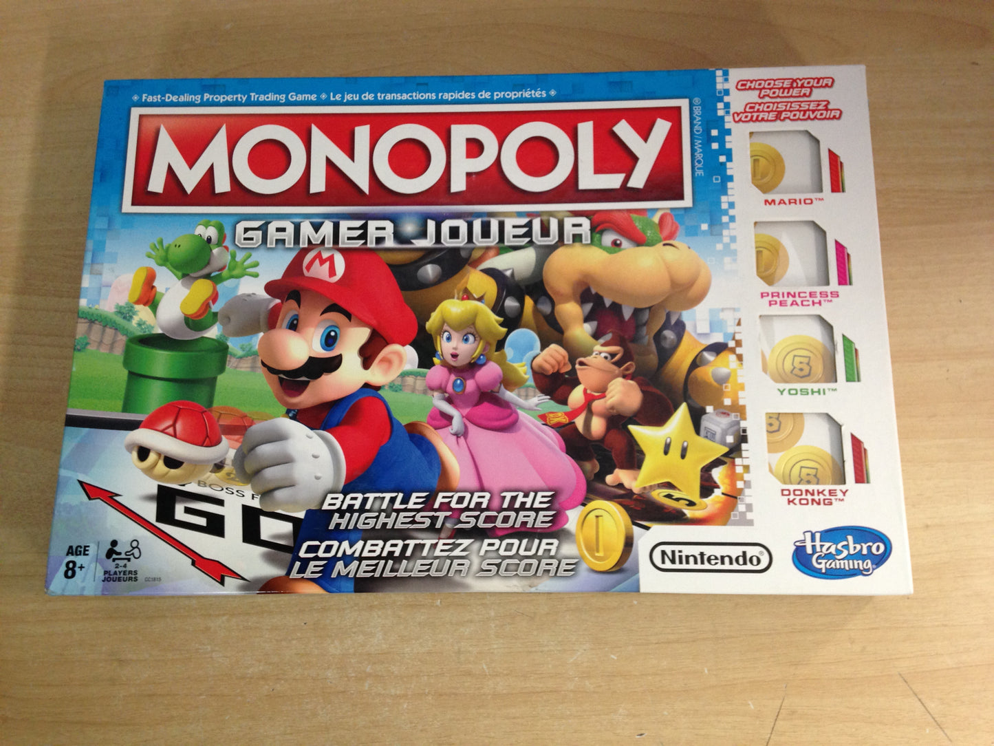 Y Game Monopoly Gamer Nintendo Mario NEW WITHOUT SEAL