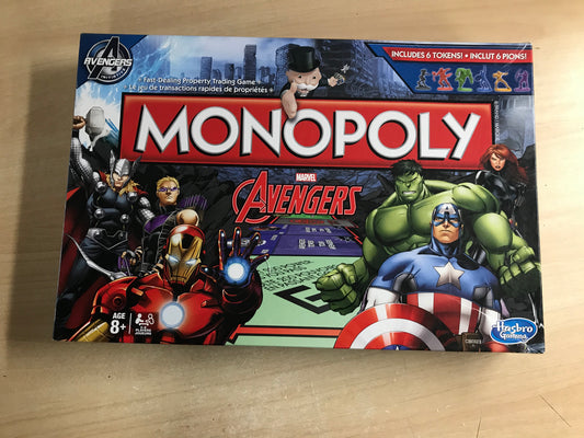 Game Monopoly Marvel Avengers Age 8+