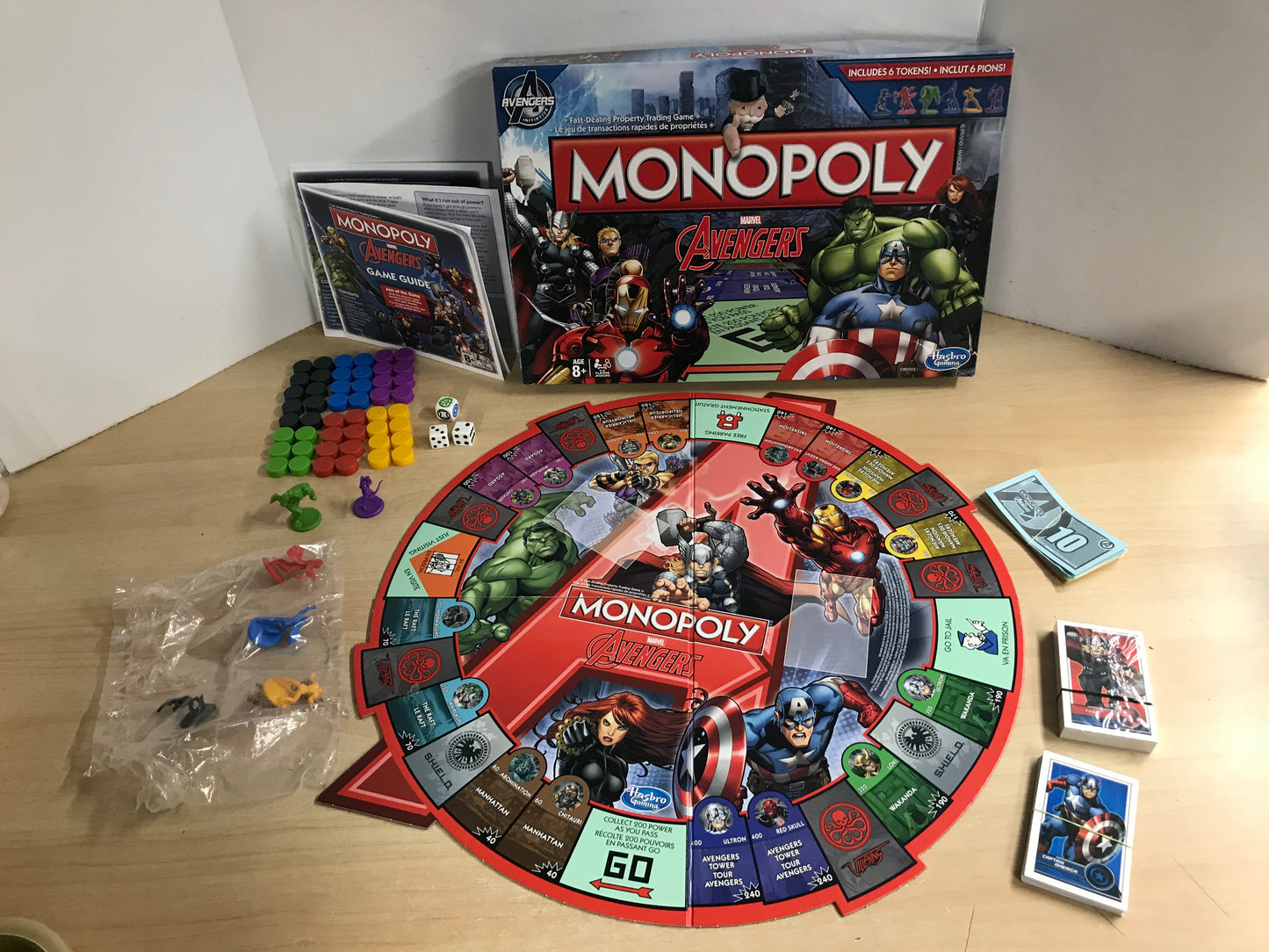 Game Monopoly Marvel Avengers Age 8+