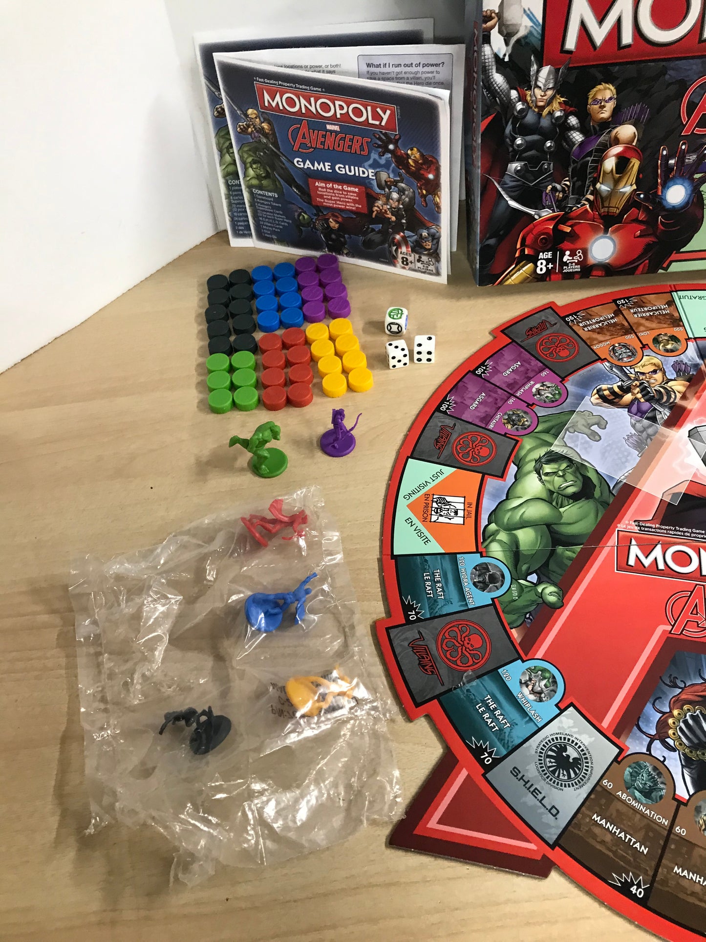 Game Monopoly Marvel Avengers Age 8+