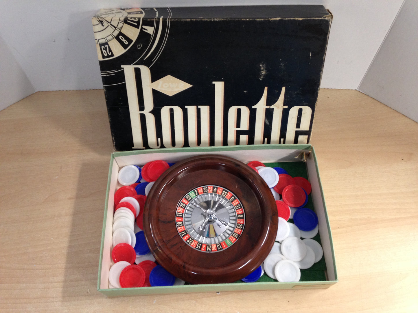 Game Roulette Vintage 1960's RARE