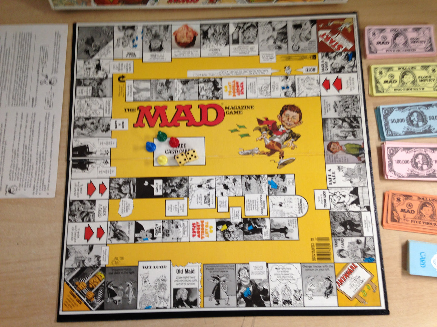 Game The Mad Magazine Vintage 1979 RARE