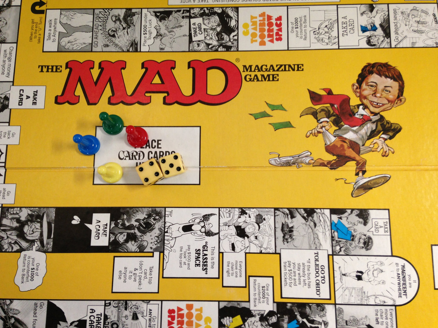 Game The Mad Magazine Vintage 1979 RARE