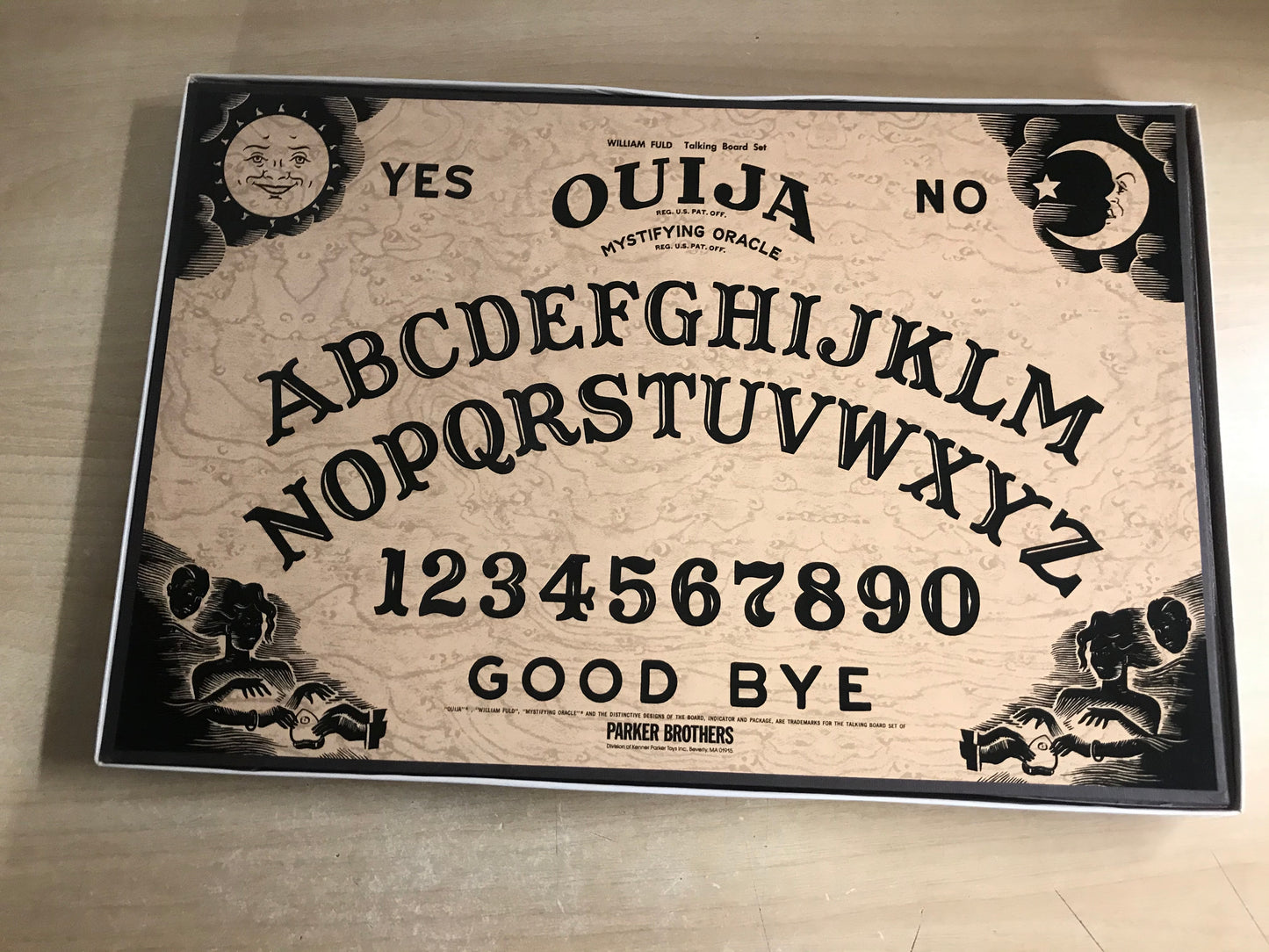 Game Vintage Ouija Board As New RARE