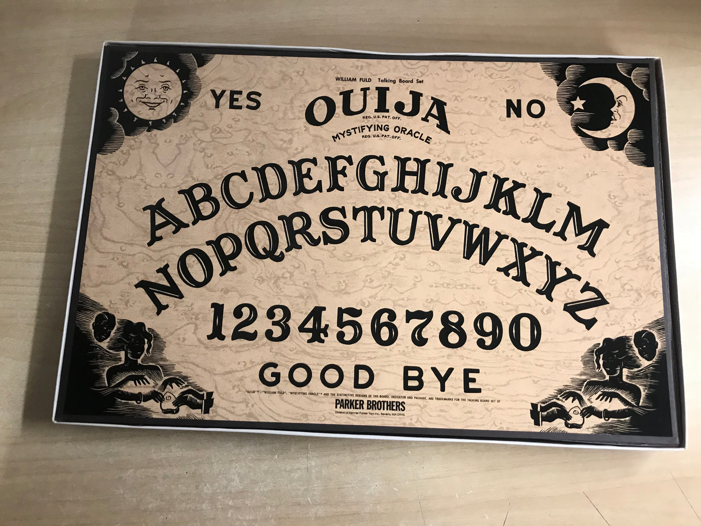 Game Vintage Ouija Board As New RARE