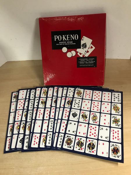 Game Vintage PO-KE-N0 Poker RARE