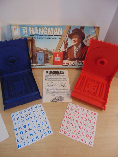 Game Hangman Vintage 1976 Mint Condition Complete RARE