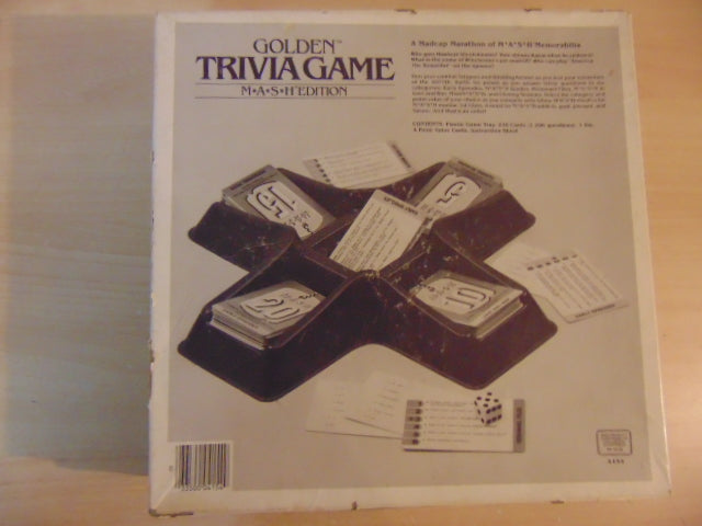 Game Mash Trivia Vintage 1984 Excellent Condition Complete RARE