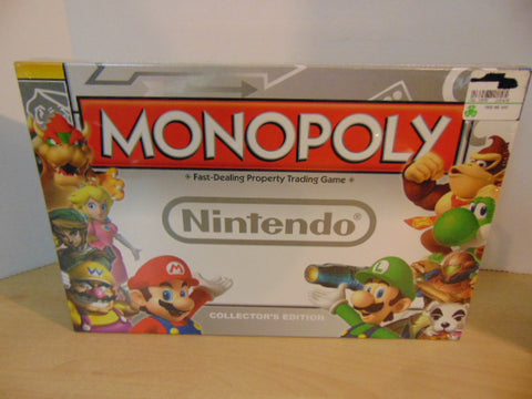 Y Game Monopoly Nintendo Collectors Edition New Factory Sealed 2014