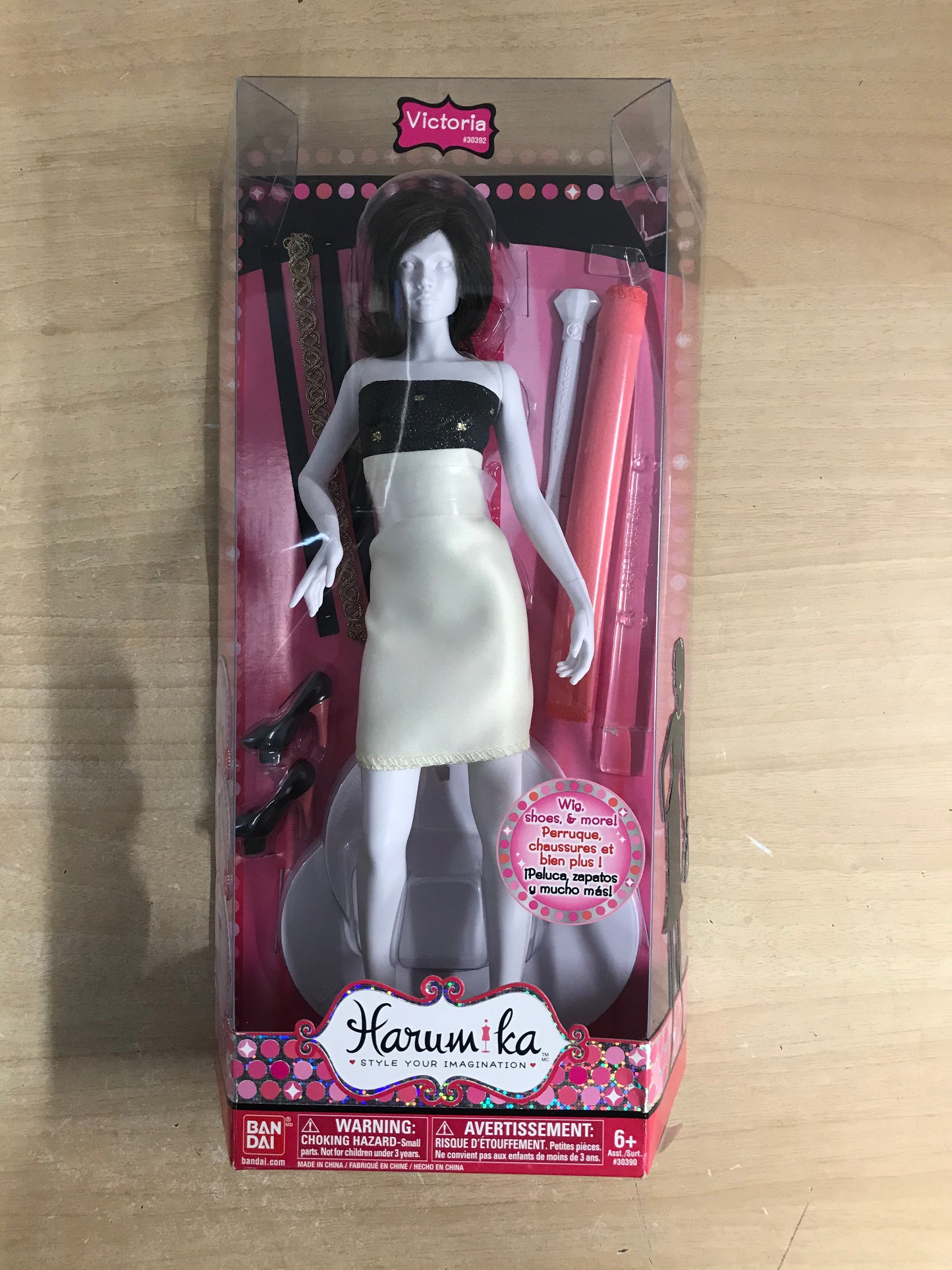 Harumika Mannequin Doll Bandai 12 inch Victoria 2010 NEW IN BOX