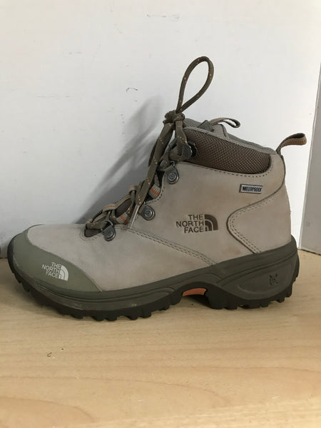 Hiking Boots Ladies Size 6 The North Face Waterproof Tan As New