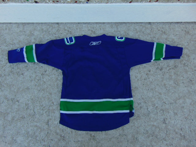Hockey Jersey Child Size 4-7 Reebok Vancouver Canucks Excellent