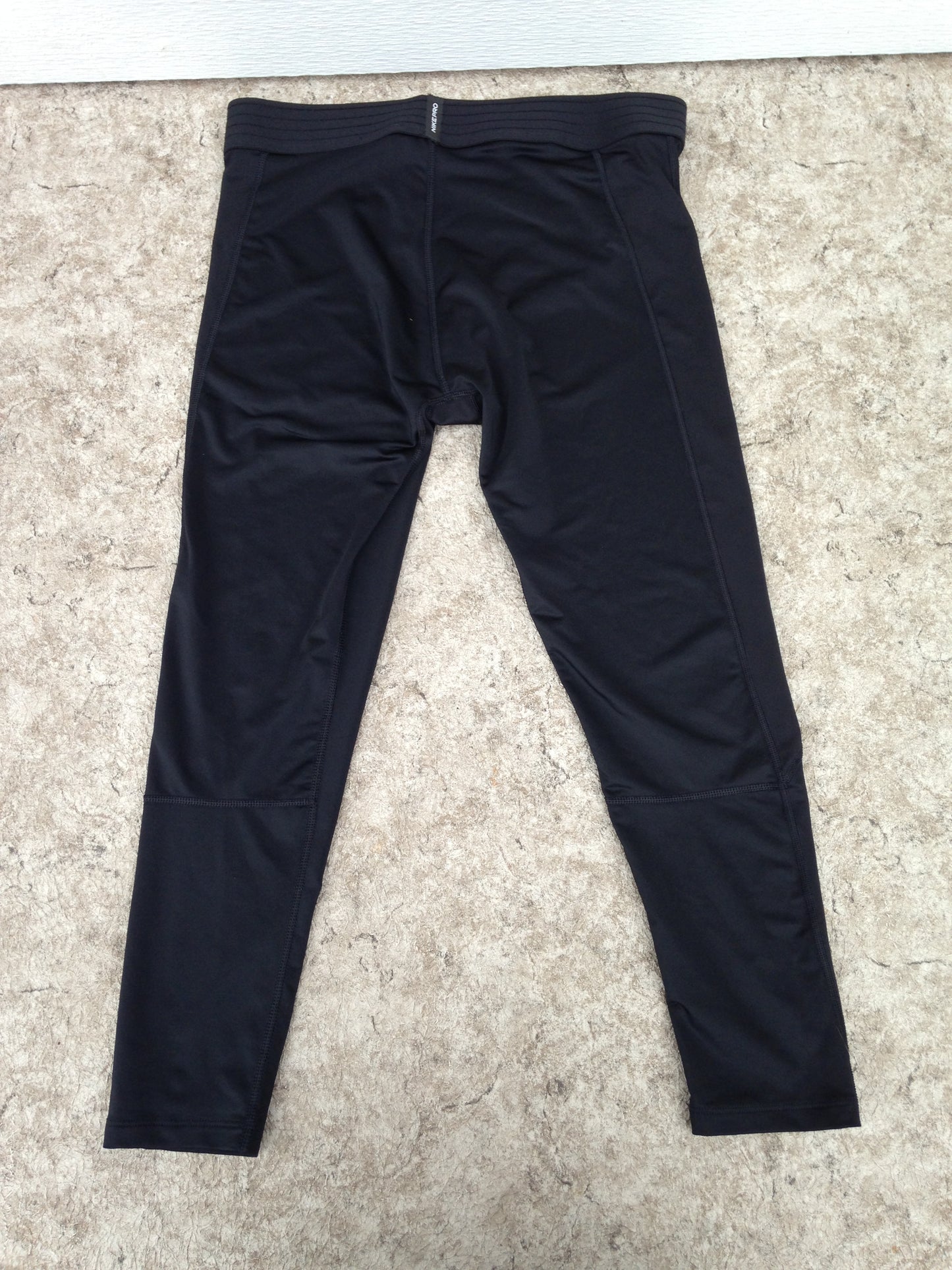 Hockey Base Layer Long Johns Child Size Junior Large 12 Nike Dry Fit Pro Black Excellent