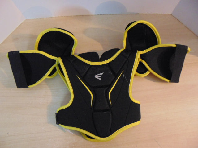 Hockey Shoulder Chest Pad Child Size Y Medium Age 4-6 Easton Black Yellow