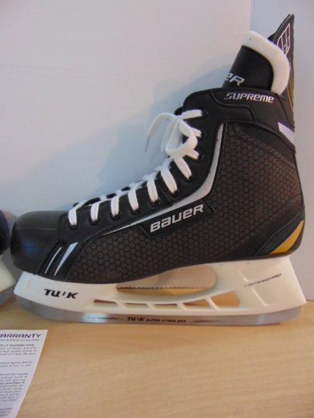 Hockey Skates Men's Size 13.5 Shoe 12 Skate Size Bauer Supreme New With Tags