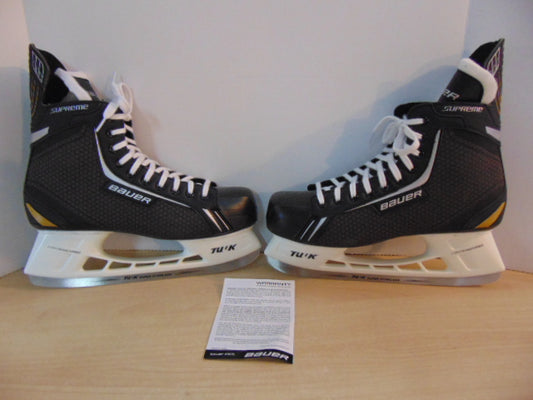 Hockey Skates Men's Size 13.5 Shoe 12 Skate Size Bauer Supreme New With Tags