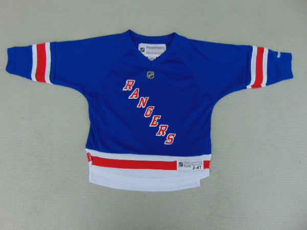 Hockey Jersey Child Size 2-4 Reebok New York Rangers New Demo Model