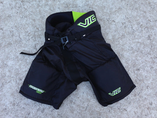 Hockey Pants Child Size Youth Large Vic Firestorm Black Lime Excellent