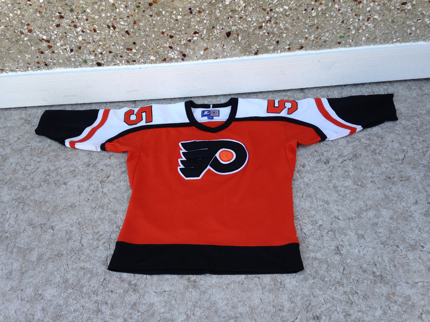 Hockey Jersey Child Size 8-10 Philadelphia Flyers Gratton Vintage Minor Wear