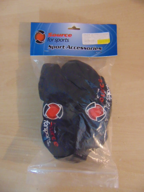 Hockey Skate Guards Black Red Terri Cloth Source For Sports Black Red Youth Child Shoe Size Up To Size 1 NEW In Pkg