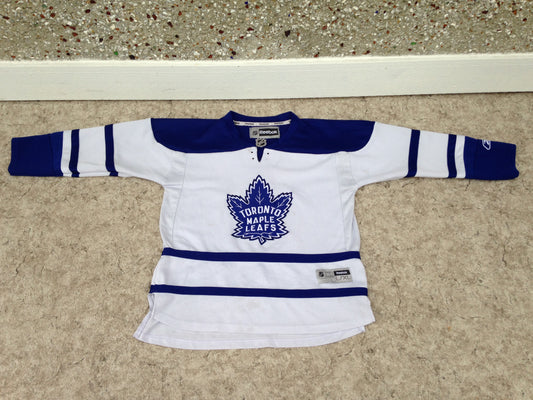 Hockey Jersey Child Size 12-14 Reebok Toronto Maple Leafs Minor Wear