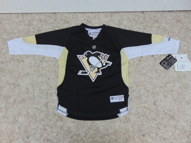 Hockey Jersey Child Size 4-7 Reebok Pittsburg Penguins New With Tags