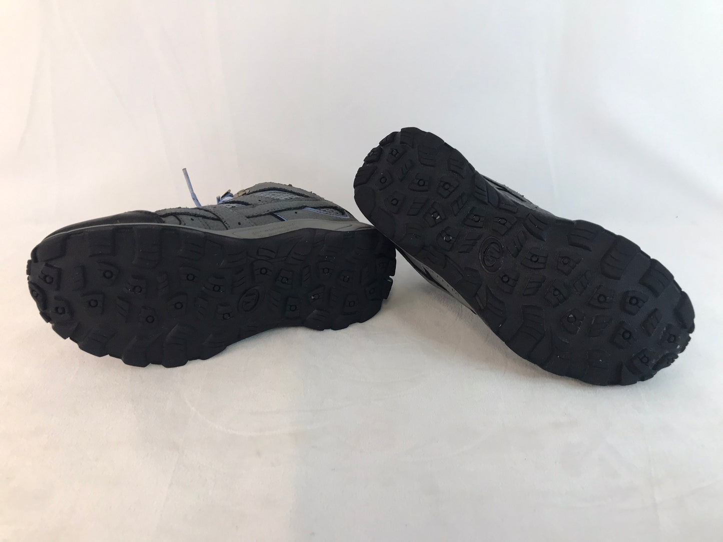 Hiking Boots Child Size 3 Merrell Moab 2 Waterproof Rubber Sole Blue Grey Excellent