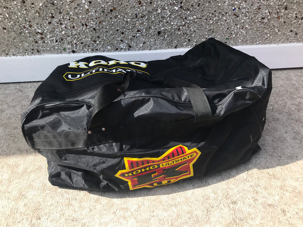 Hockey Bag Child Size Junior Koho Ultimate Bag Black Yellow
