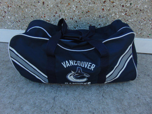 Hockey Bag Child Size Youth 4-7 Vancouver Canucks Marine Blue