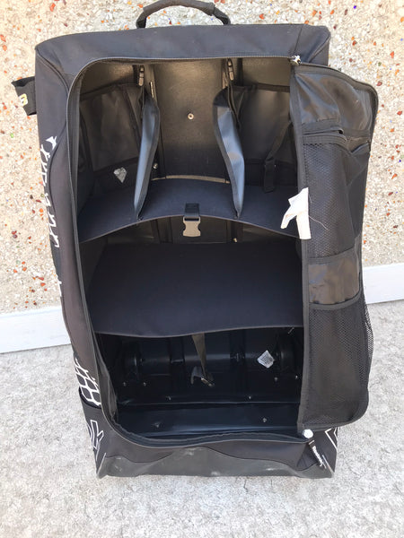 Hockey Bag Grit Reebok Black Junior On Wheels