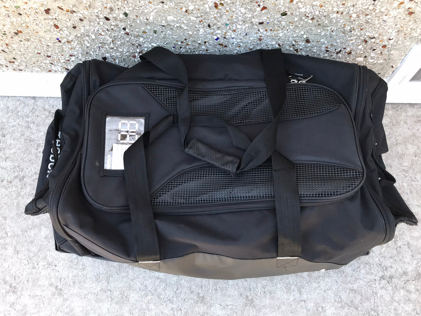 Hockey Bag Junior Size Reebok Black On Wheels