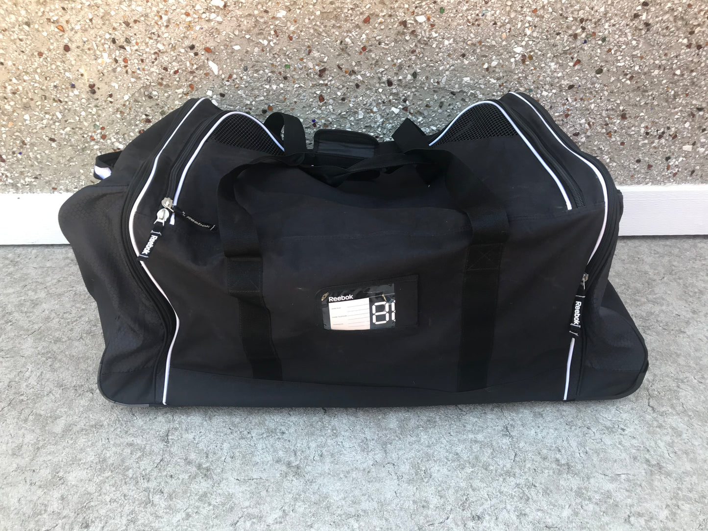 Hockey Bag On Wheels Junior- Adult Size Reebok Excellent