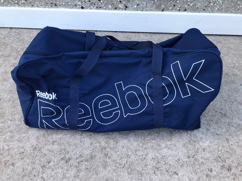 Hockey Bag Reebok Child Size Youth Size 4-6 Reebok Blue Few Slices on Front Zippers perfect