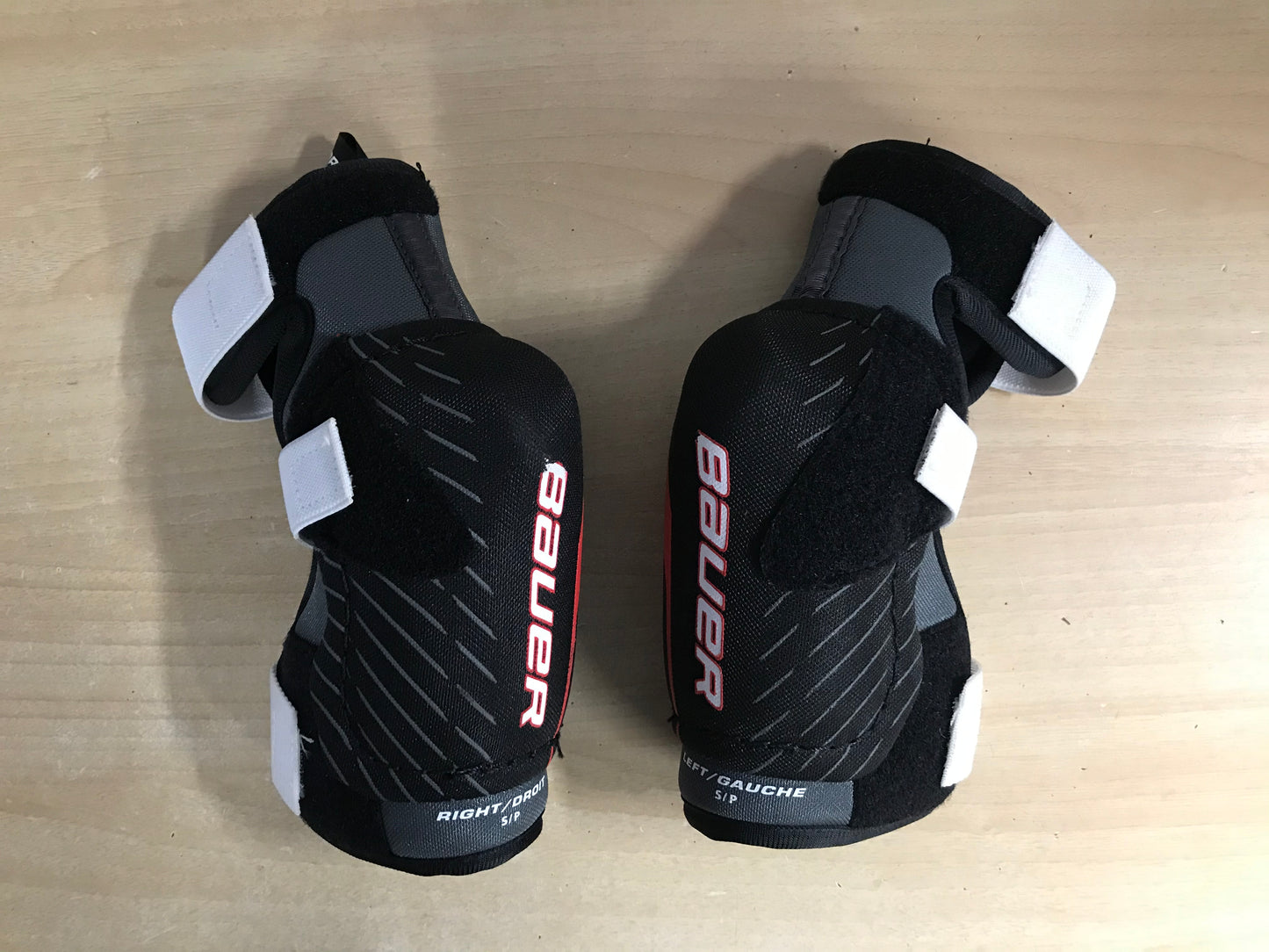 Hockey Elbow Pads Child Size Junior Small 6-8 Bauer Lil Sport New Demo Model