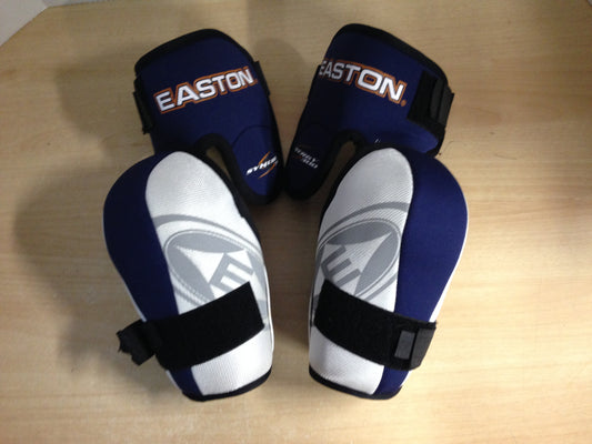 Hockey Elbow Pads Men's Size Large Easton Blue White