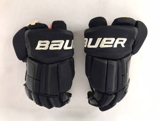 Hockey Glove Men's Size 15 inch Bauer Supreme One Black Orange