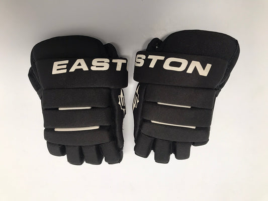 Hockey Gloves Child Size 10 inch Black White Easton