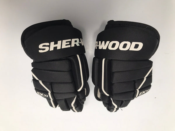Hockey Gloves Child Size 10 inch Sherwood Black White