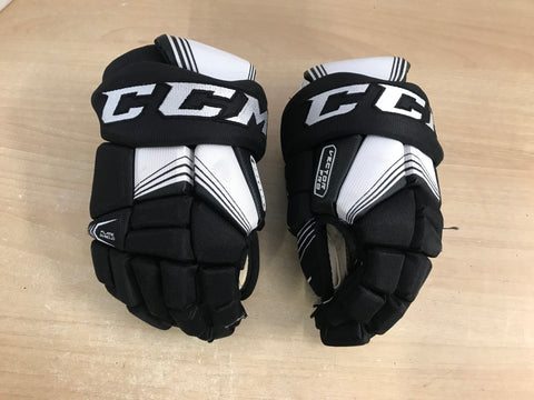Hockey Gloves Child Size 11 inch CCM Tacks Vector Pro Black Excellent