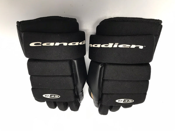 Hockey Gloves Child Size 11 inch Canadien Black Excellent