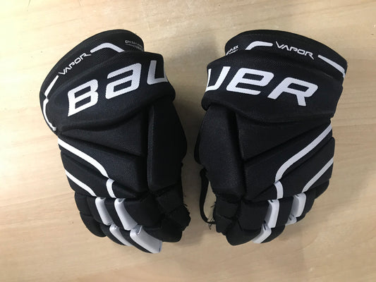 Hockey Gloves Child Size 11 inch Junior Bauer Vapor X60 Black White As New