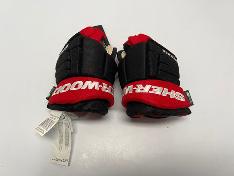 Hockey Gloves Child Size 8 Inch Sherwood Red Black New With Tags