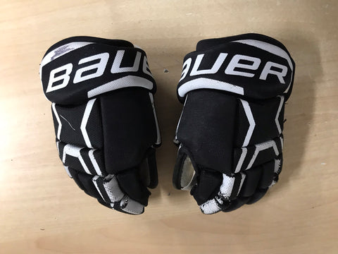 Hockey Gloves Child Size 8 inch Bauer Supreme  Black White