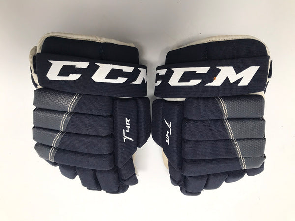 Hockey Gloves Child Size 9 inch CCM Tacks Blue White