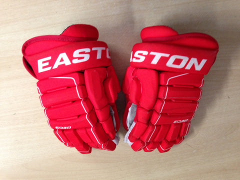 Hockey Gloves Child Size 12 inch Easton Red White