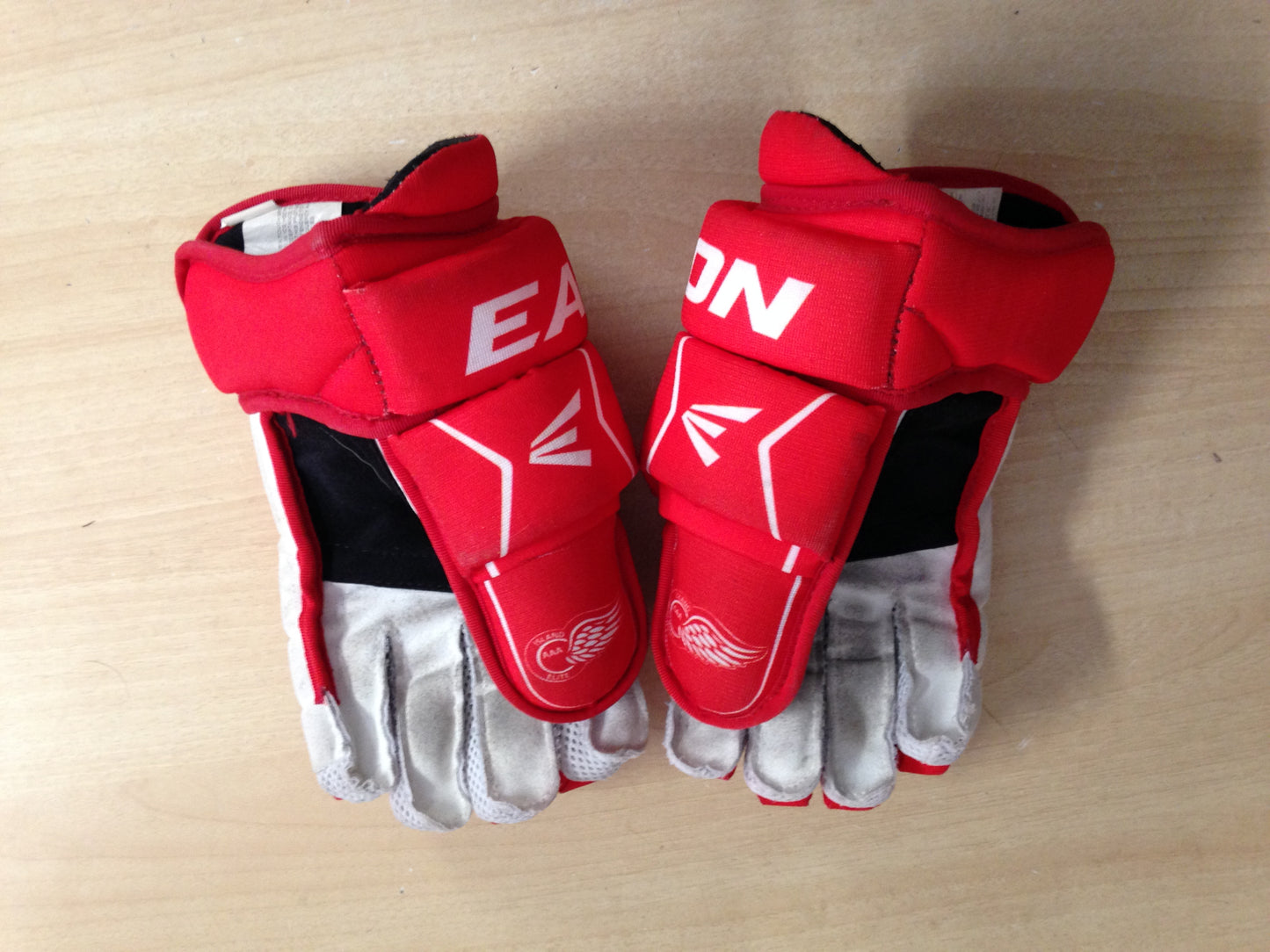 Hockey Gloves Child Size 12 inch Easton Red White